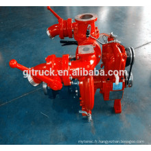 Feu eau diesel moteur incendie pompier camion eau pompe à incendie / lutte contre l&#39;incendie équipement / pompiers eau feu pompe à incendie